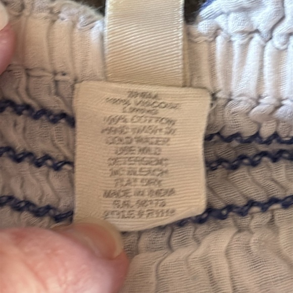 Anthropologie Raga Mazo Pom Pom Fringed Off Shoulder Romper - Picture 7 of 7